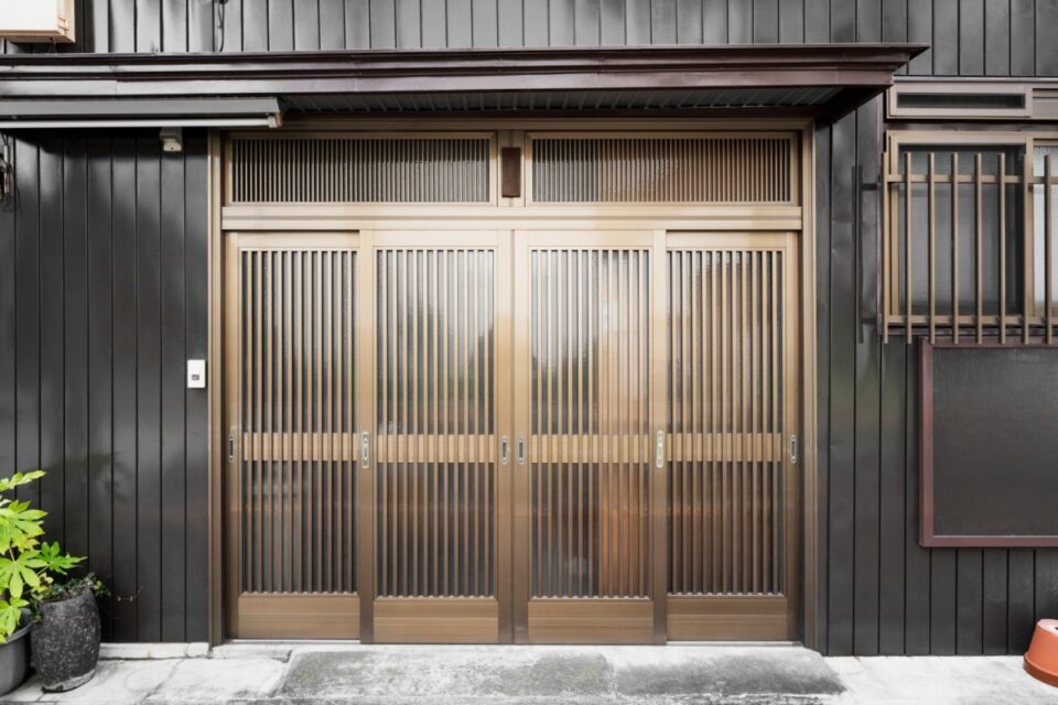 Portes coulissantes en bois